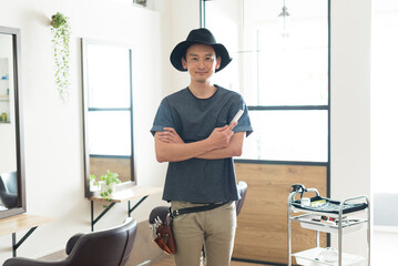 男性美容師
