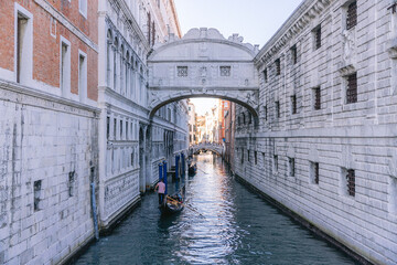 Le pont des soupirs a Venise