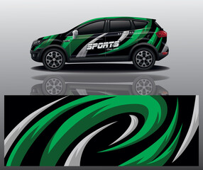 wrap car design template