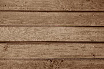 Old grungy wooden planks background in brown color.