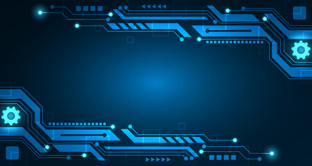 Geometric abstract technology background - future lines and dots connection digital data and big data concept EP.8