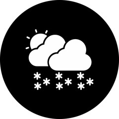 Snow In Day Icon