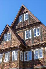 Bürgerhaus in der Altstadt von Detmold, Nordrhein-Westfalen