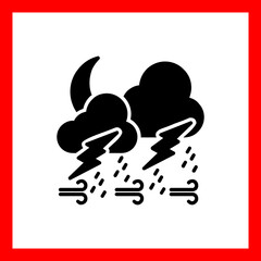 Thunder Storm Icon