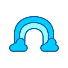 Obraz premium Rainbow Icon
