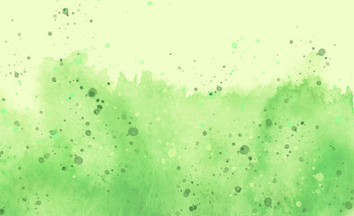 Watercolor blue background, blot, blob, splash of blue paint. Abstract blue ink wash painting. Grunge texture. silhouette of the forest, fog. Storm at sea, ocean.Splatter of blue paint. Snow, rain