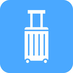 Luggage Vector Icon Design Illustration