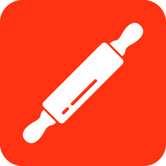 Rolling pin Vector Icon Design Illustration