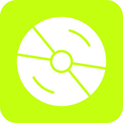 Cd Vector Icon Design Illustration