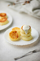 pancakes with cheese