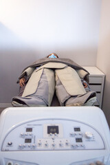 Cabina de presoterapia. Cabina de clínica estética