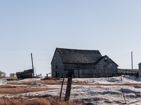 Old Barn in Fort Qu'Appelle