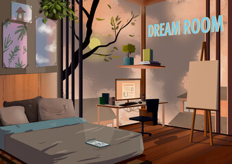interior of a room