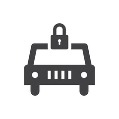 Car Security lock Icon