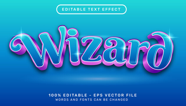 wizatd 3d text effect and editable text effect