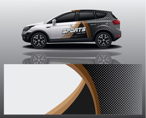 wrap car design template