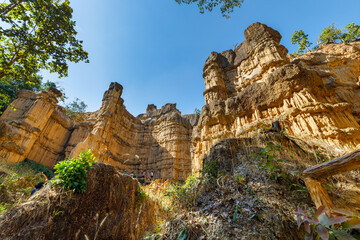 Pha Cho,Pha Chor is a cliff located in Mae Wong National Park. Chiang Mai Province, Thailand