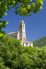 Obraz premium Chapelle de Notre Dame de Consolation..Village de Pierrelongue.