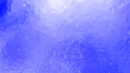 Abstract background in various light blue color shades and water or glass pattern