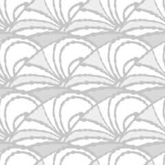 Seamless pattern with a simple abstract drawing.