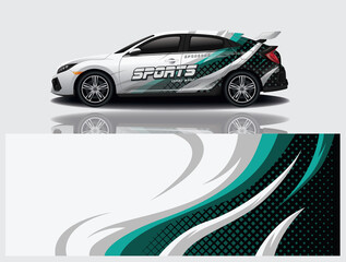 wrap car design template