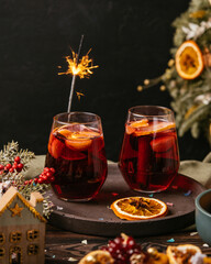 Christmas mulled wine