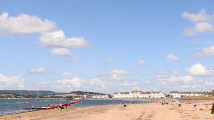 Devon costaline landscape and resorts. july 2019