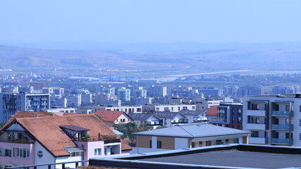 Fototapeta na wymiar Cluj-Napoca urban landscape