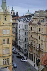 Widok z okna na praskim starym mieście, Józefów