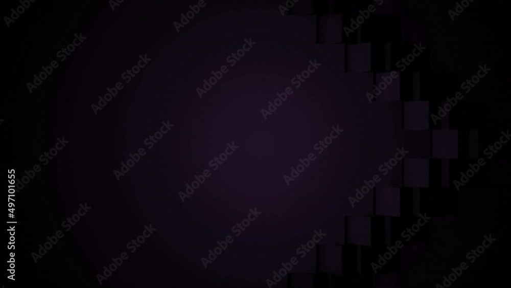 Poster abstract pixelated background with blinking squares in a form of arrows. design. dim dark pattern wi