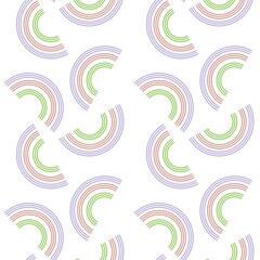 Rainbow seamless pattern for fabrics and textiles and packaging and gifts and cards and linens and kids