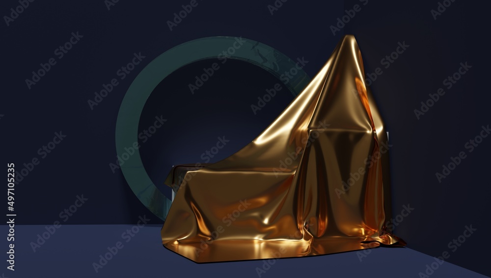 Poster abstract background for branding and minimal presentation. 3d rendering.