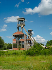 Former coals mine shaft in Belgium