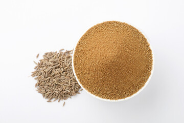 Indian Spice, Ground cumin or Jeera Powder
