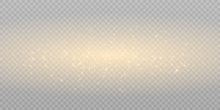 Soft bokeh and lights on a transparent background.Vector 10 eps