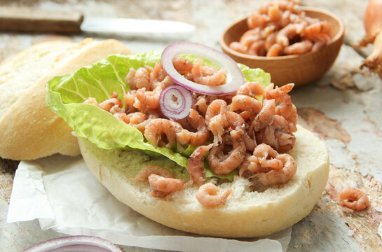 Krabbenbr&ouml;tchen Nordseekrabben Krabben Nordsee Fischbr&ouml;tchen 