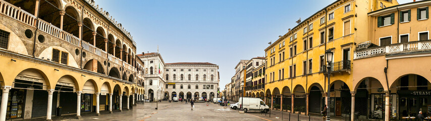 The beautiful Palazzo della Regione in the historic center of Padua