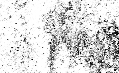 Fototapeta premium Scratched and Cracked Grunge Urban Background Texture Vector. Dust Overlay Distress Grainy Grungy Effect. Distressed Backdrop Vector Illustration. Isolated Black on White Background. EPS 10.