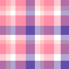 Fototapeta premium Seamless checkered texture. Abstract pattern for design. Cute colors. Print for textiles