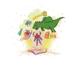 23 Abril Día del Libro, Un Libro, un Mundo Mágico