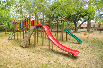 swing in the park for children