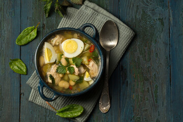 Green Borsch with sorrel