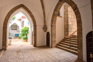 Village of Roc de Sant Gaieta in Tarragona, Catalonia, Spain.