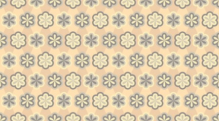 Minimal geometric texture seamless pattern. Repeating simple geometrical shapes modern background.