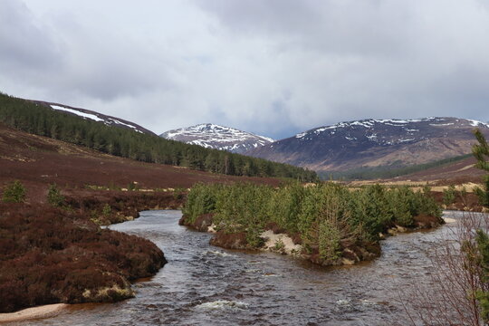 River Dee Cairngorms Scotland