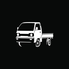 Japanese pickup car vector for your logo suggestion