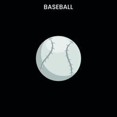 Baseball Ball design & illustration