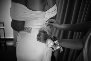 My godmother is my best friend. Wedding day.