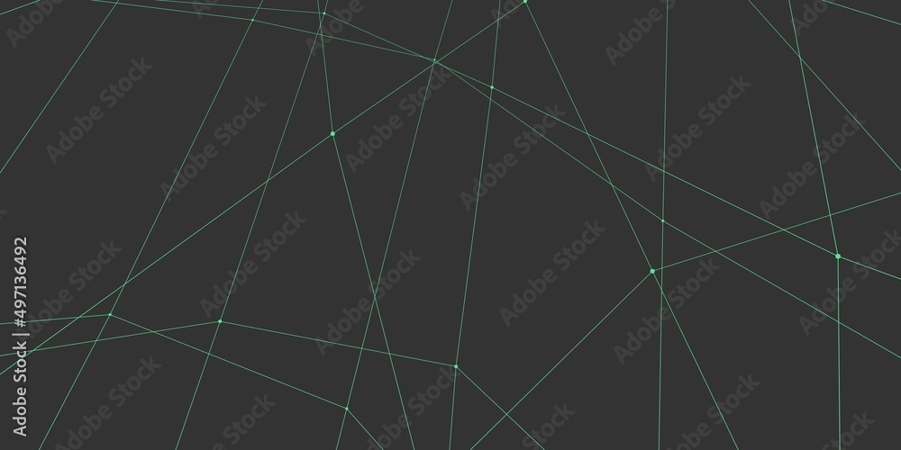 Poster dots and lines on a gray background. website design. high tech.