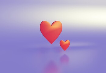 heart love 3d valentine